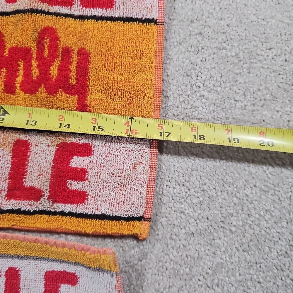 2 Newcastle The One and Only Brown Ale Woven 100% Cotton Bar Towel
